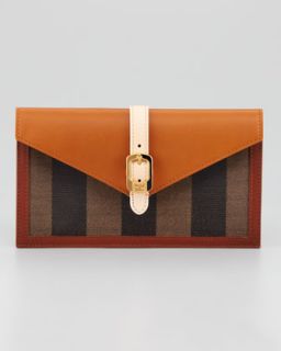 small available in tobacco $ 600 00 fendi belted envelope clutch bag