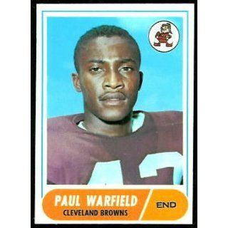 Paul Warfield Topps 1968 Card #49: Everything Else