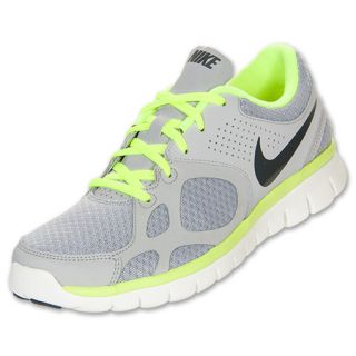 Mens Nike Flex 2012 Running Shoes Wolf Grey/Volt