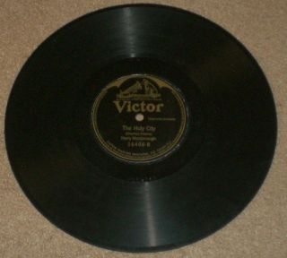 Vintage Victor 78 Record The Holy City And The Palms 1908