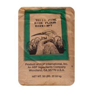 Fine Pacific Rice Flour   50 Pound Bag Grocery & Gourmet