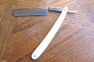 Vintage Henrie Clauss Straight Edge Razor Made in Germany