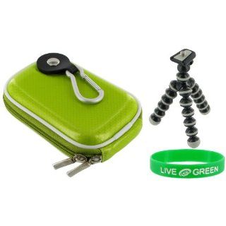 Hard Carrying Case (Candy Green) and Premium Tripod for