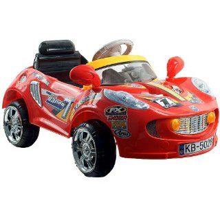 Lil RiderT Red Racer Battery Powered Sports Car w/ Remote