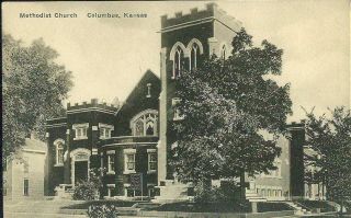Vintage Methodist Church COLUMBUS Kansas
