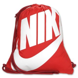 Nike Heritage Gymsack Lightweight Bag Red/White