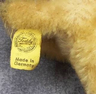 Offering a vintage lot of Hermann Teddy plush animals. All have some