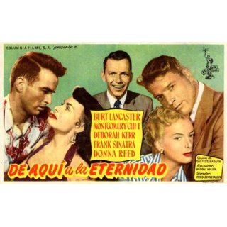 From Here To Eternity Poster Movie Spanish 11 x 17 Inches
