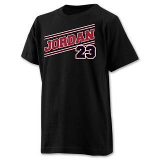 Jordan AJ 23 Angle Kids Tee Shirt Black