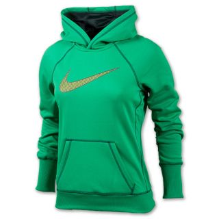 Nike Swoosh Out Womens Pullover Hoodie Black