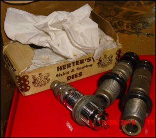 HERTER’S Reloading Sizing and Seating Tool Dies