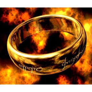 Fashion 316l Titanium Steel Lord of the Ring Design Laser