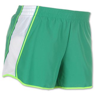 Womens Nike Dri FIT Pacer Running Shorts Green