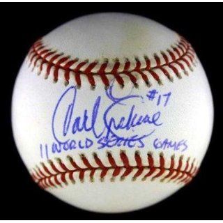 Signed Carl Erskine Ball   Nl ~psa Dna~w 11 Ws Games