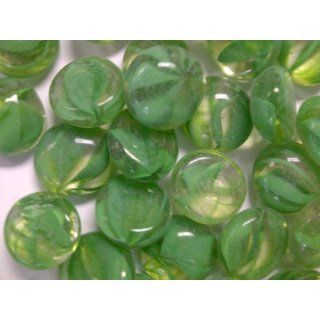 TBC KELLY GREEN Decorative Gems: Beautiful Clear Glass