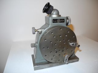 Hilger Watts 4 3 4 High Precision Optical Rotary Table made in England