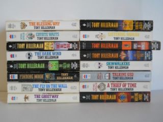 Lot of 16 Tony Hillerman Navajo Mystery Paperback Books ~ Leaphorn and