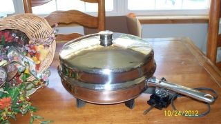FARBERWARE ELECTRIC SKILLET FRY PAN BUFFET SERVER MADE IN THE USA