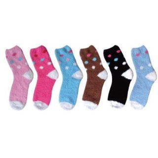 Women Fuzzy Socks Dots with Solid New Design 2011 Case