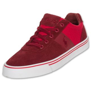 Polo Ralph Lauren Hanford Casual Shoes Red Suede
