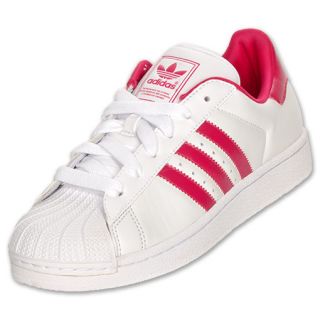 adidas Superstar Womens Casual Shoe White/Pink