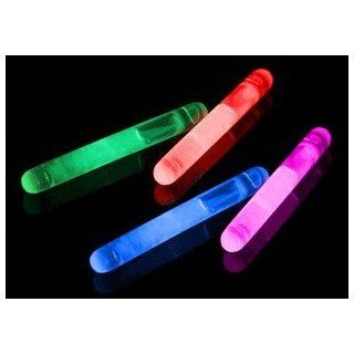 50 1.5 Small Assorted Mini Glow Sticks: Toys & Games