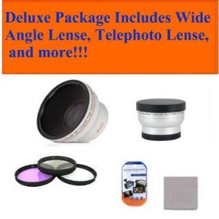 Deluxe Package Includes  37mm 3pc Filter Kit + 37mm 2x