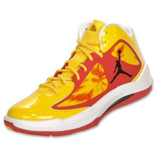 Jordan Aero Flight Mens Basketball Shoes Yellow