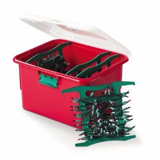 Christmas and Holiday String Lights Storage Container and