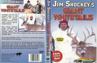 Jim Shockey Deer Hunting Giant Whitetails DVD NEW