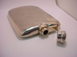  James Dixon Sons Sterling Silver Flask