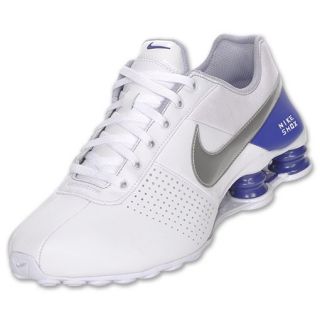 Nike Womens Shox Deliver Running Shoe White/Silver