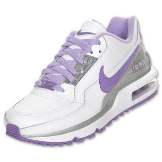 Nike Air Max LTD Kids Running Shoe White/Violet