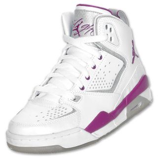 Jordan SC2 Kids Basketball Shoes White/Bold Berry