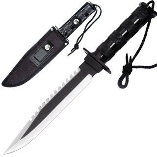 Military Survival Bowie Hunting Knife