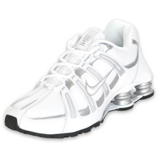 Nike Womens Shox Turbo Running Shoe White/Grey
