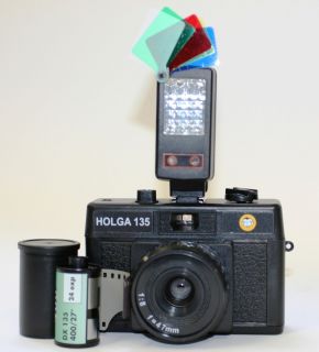 Holga 135 Basic Classic with Holga Flash with Ultrafine Xtreme Film