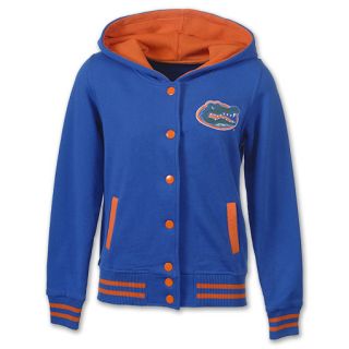 Florida Gators Varsity Blues NCAA Womens Hoodie Jacket