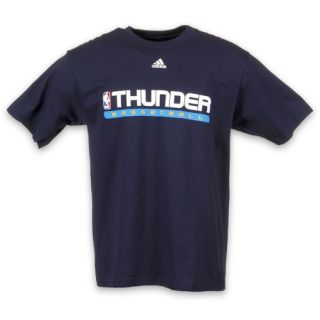 adidas Oklahoma City Thunder NBA Court Tee Navy