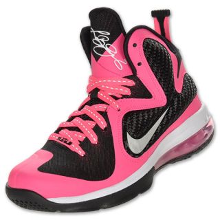 Nike LeBron 9 Kids Basketball Shoes Laser Pink/Met