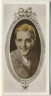Phillips Holmes Vintage 1934 Godfrey Phillips Movie Star Tobacco Card