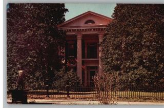 Postcard Oakleigh Mansion Holly Springs Mississippi MS