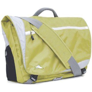 High Sierra Scranton Messenger Bag,Leaf Green/Silver (Pear