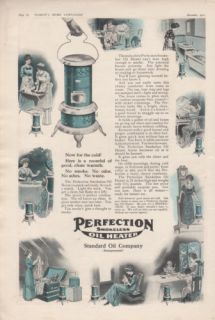 1911 Standard Oil Perfection Heater Home Appliance Bath