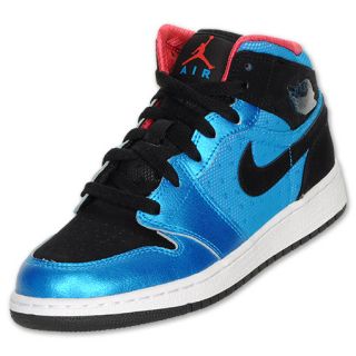 Air Jordan 1 Kids Basketball Shoes Neptune Blue
