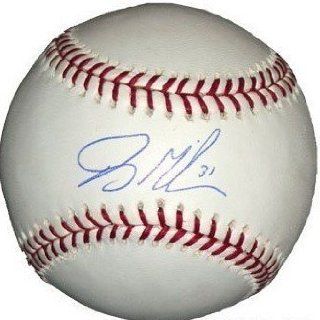Jay Gibbons Signed Baseball   IRONCLAD & Sports