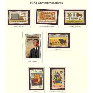 USA Commemorative Stamps, Issued 1973: President Lyndon