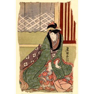 1804 Japanese Print Print showing the actor Iwai Hanshiro