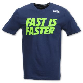 Nike Seattle Seahawks NFL Fast is Faster Mens Tee Shirt