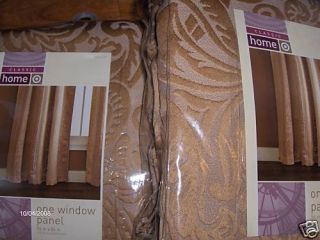 New Classic Home Gold Window Panels Set Target Discontin